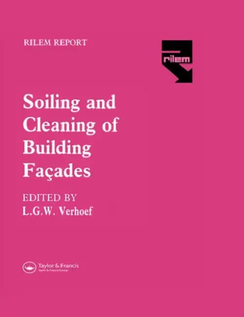 Buy The Soiling and Cleaning of Building Facades (English, L. G. W. Verhoef) — BookShops.in