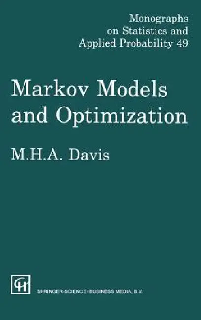 Buy Markov Models & Optimization (English, M. H. A. Davis) — BookShops.in