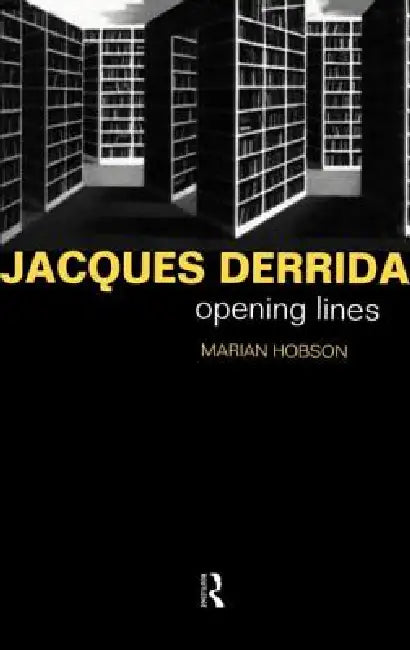 Buy Jacques Derrida (English, Marian Hobson) — BookShops.in
