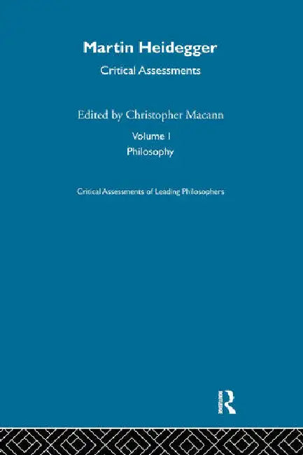 Buy Martin Heidegger (English, Macann Christopher) — BookShops.in