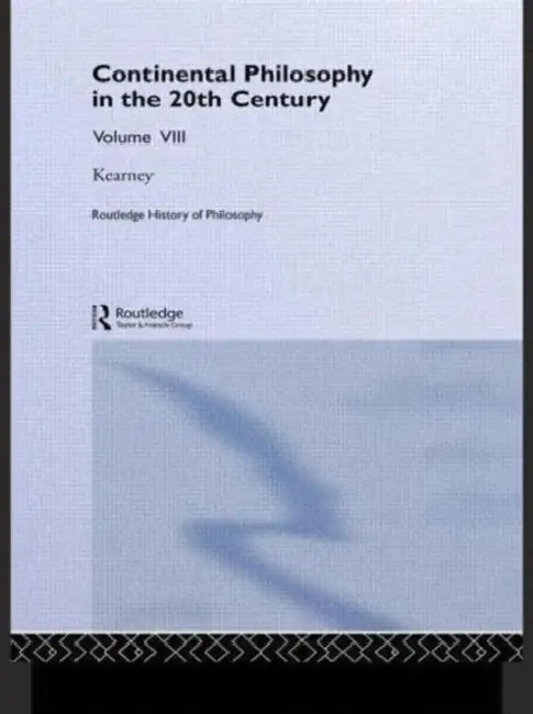 Buy Routledge History of Philosophy Volume VIII (English, Richard Kearney) โ BookShops.in