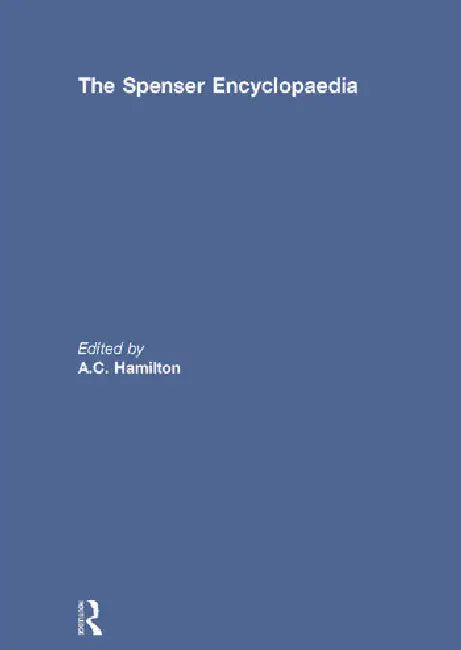 Buy The Spenser Encyclopedia (English, Hamilton A.C.) β BookShops.in