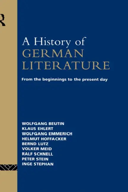 Buy A History of German Literature (English, Wolfgang Beutin | Claire Krojzl | Klaus Ehlert) — BookShops.in