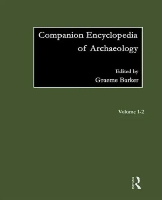 Buy Companion Encyclopedia of Archaeology (English, Barker Graeme) — BookShops.in