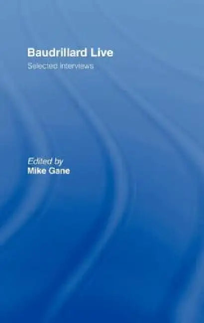 Buy Baudrillard Live (English, Mike Gane) — BookShops.in