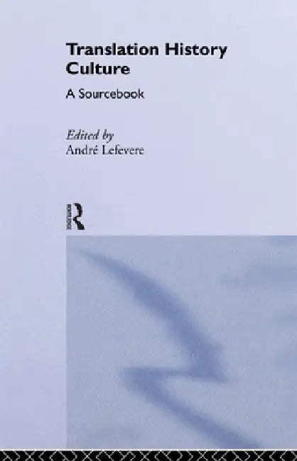 Buy Translation/History/Culture (English, André Lefevere) — BookShops.in