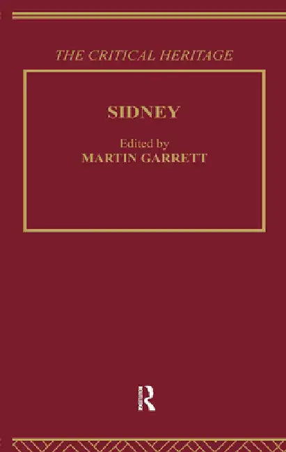 Buy Sidney (English, Martin Garrett) — BookShops.in