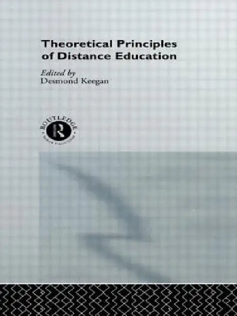 Buy Theoretical Principles of Distance Education (English, Desmond Keegan) — BookShops.in