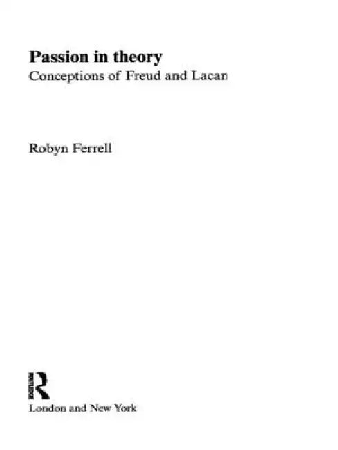 Buy Passion in Theory (English, Robin Ferrell) — BookShops.in