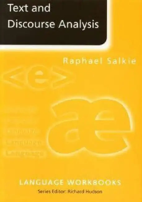 Buy Text and Discourse Analysis (English, Raphael Salkie) — BookShops.in