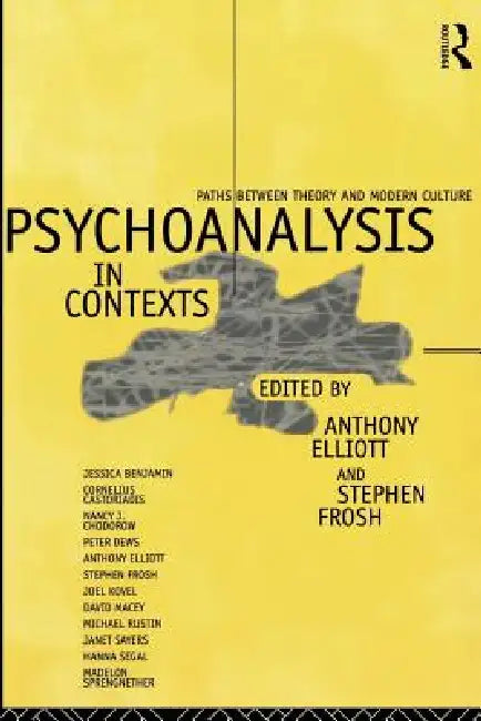 Buy Psychoanalysis in Context (English, Anthony Elliott | Stephen Frosh) — BookShops.in