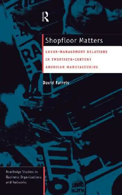 Buy Shopfloor Matters (English, David Fairris) — BookShops.in