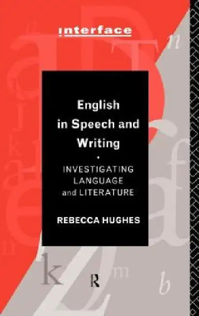 Buy English in Speech and Writing (English, Rebecca Hughes) — BookShops.in