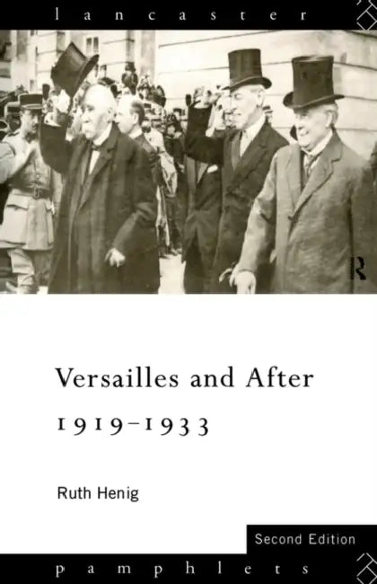 Buy Versailles and After, 1919-1933 (English, Ruth Henig) — BookShops.in