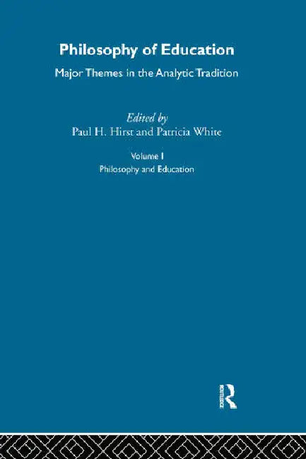 Buy Philosophy of Education (English, Hirst Paul) — BookShops.in