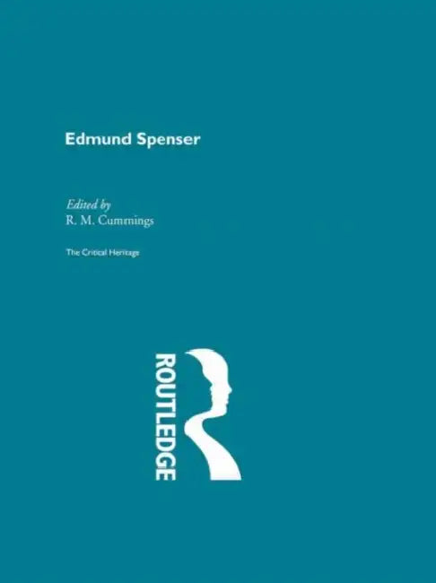 Buy Edmund Spencer (English, Cummings R. M.) — BookShops.in