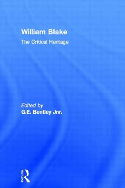 Buy William Blake (English, Bentley Jnr. G.E.) โ BookShops.in