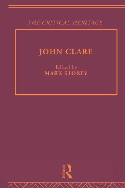 Buy John Clare (English, Storey Mark) — BookShops.in