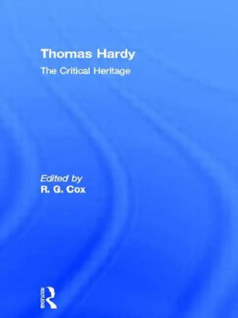 Buy Thomas Hardy (English, Cox R. G.) — BookShops.in