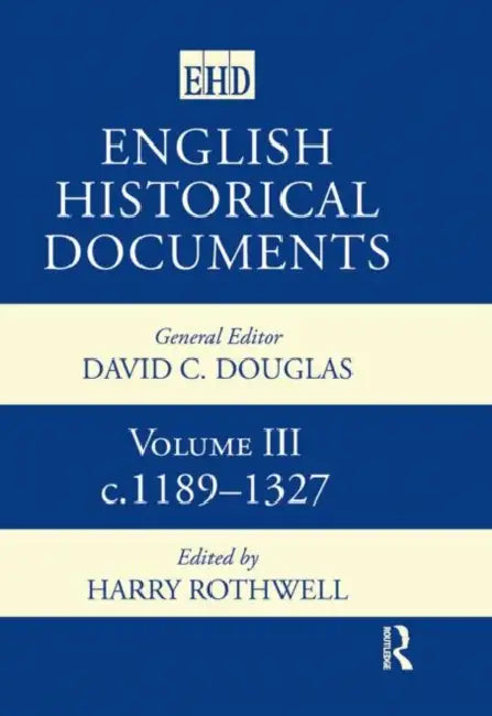 Buy English Historical Documents (English, Rothwell Harry) — BookShops.in