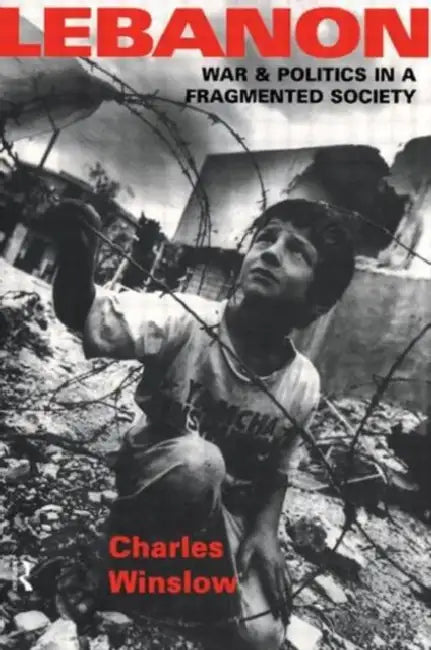 Buy Lebanon (English, Winslow Charles) — BookShops.in