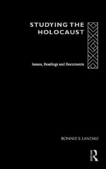 Buy Studying the Holocaust (English, Ronnie Landau) — BookShops.in