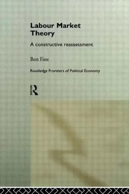 Buy Labour Market Theory (English, Fine Ben) — BookShops.in