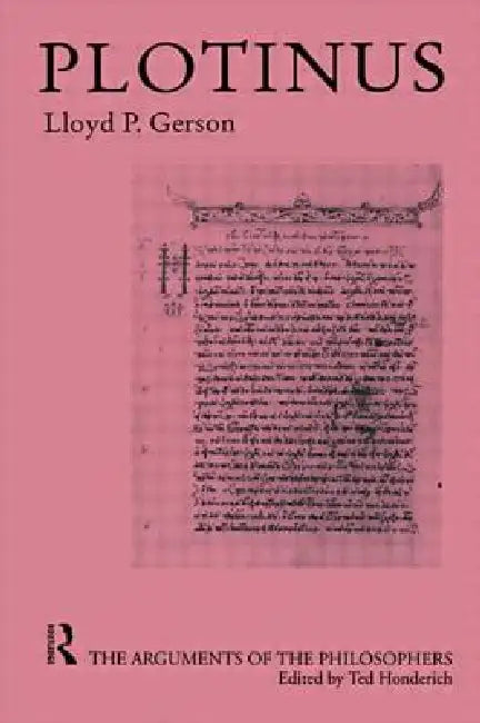 Buy Plotinus-Arg Philosophers (English, Lloyd P. Gerson) — BookShops.in