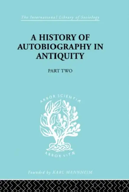 Buy A History of Autobiography in Antiquity (English, Misch Georg) — BookShops.in