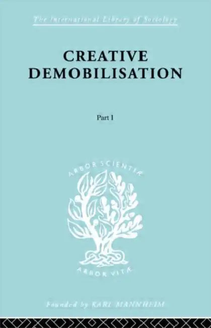 Buy Creative Demobilisation (English, Gutkind E.A.) — BookShops.in