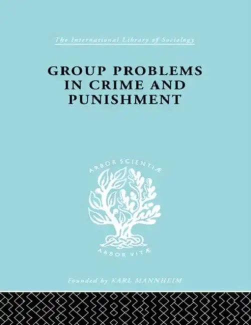 Buy Group Problems in Crime and Punishment (English, Mannheim Hermann) — BookShops.in