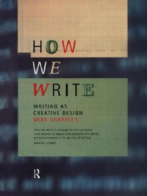 Buy How We Write (English, Mike Sharples) — BookShops.in