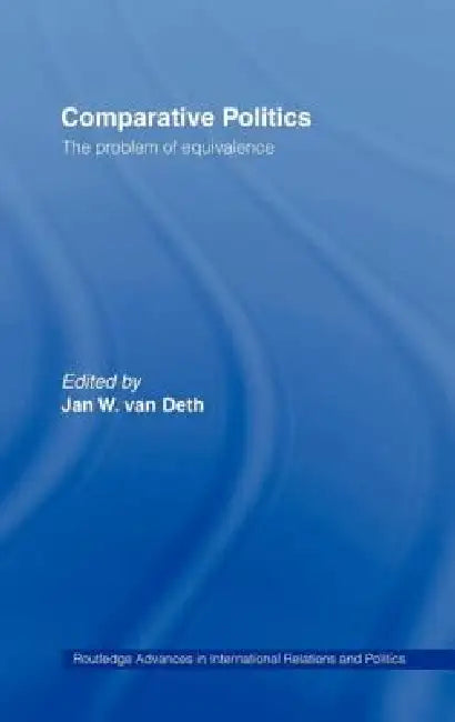 Buy Comparative Politics (English, Jan Van Deth) — BookShops.in