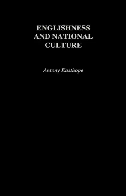 Buy Englishness and National Culture (English, Easthorpe Antony) — BookShops.in