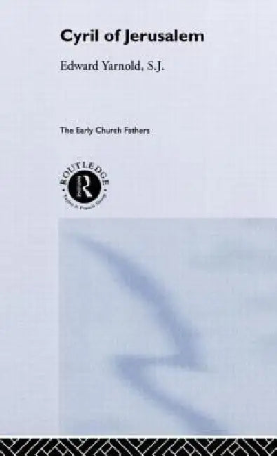 Buy Cyril of Jerusalem (English, E. J. Yarnold S. J.) β BookShops.in