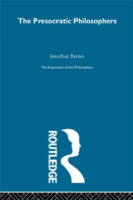 Buy Presocratics-Arg Philosophers (English, Barnes Jonathan) — BookShops.in
