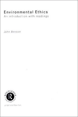 Buy Environmental Ethics (English, Benson John) — BookShops.in