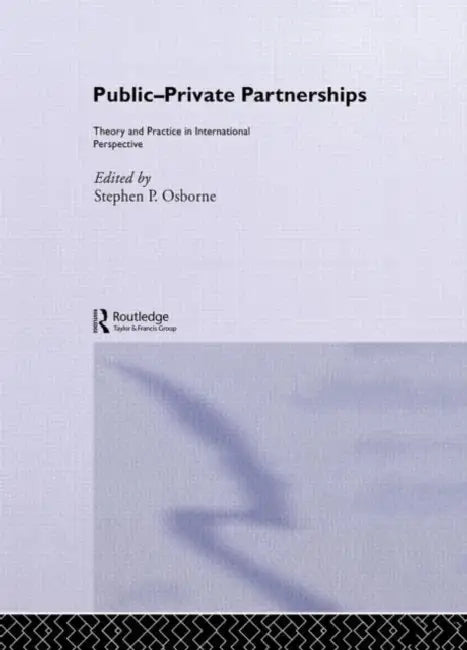 Buy Public-Private Partnerships (English, Osborne Stephen) — BookShops.in
