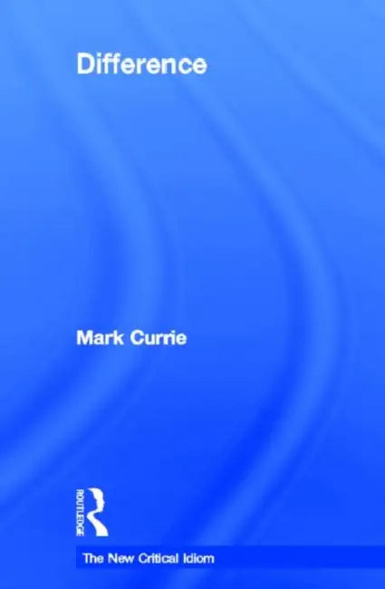 Buy Difference (English, Currie Mark) — BookShops.in