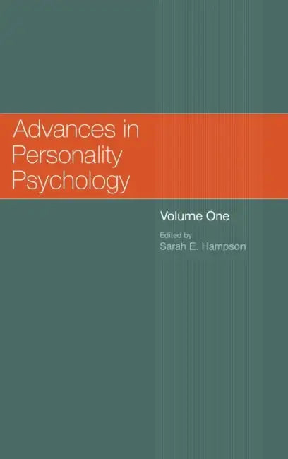 Buy Advances in Personality Psychology (English, Sarah E. Hampson) — BookShops.in