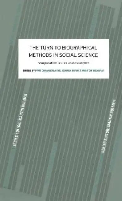 Buy The Turn to Biographical Methods in Social Science (English, Prue Chamberlayne | Joanna Bornat | Tom Wengraf) — BookShops.in