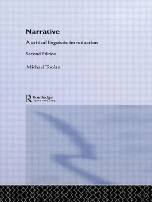 Buy Narrative (English, Michael Toolan) — BookShops.in