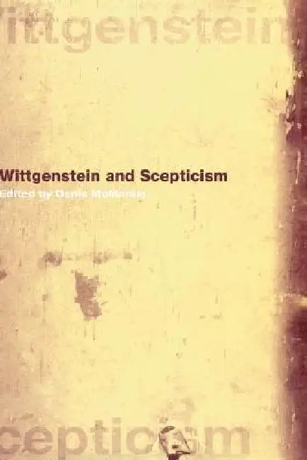 Buy Wittgenstein and Scepticism (English, Denis McManus) — BookShops.in