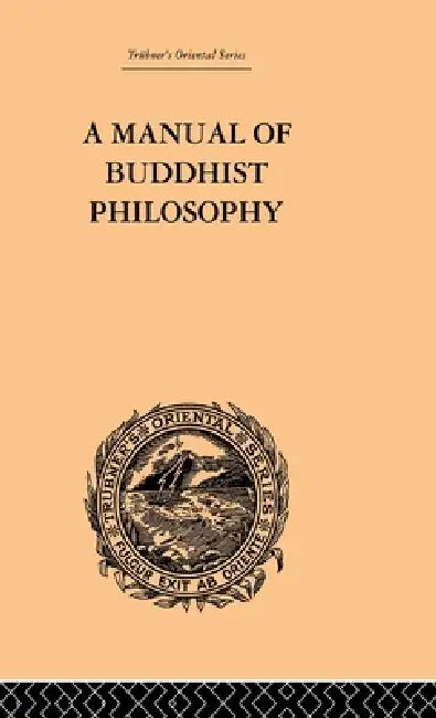 Buy A Manual of Buddhist Philosophy (English, William Montgomery Mcgovern) — BookShops.in