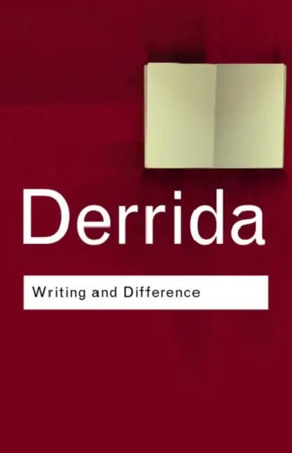 Buy Writing and Difference (English, Jacques Derrida) — BookShops.in