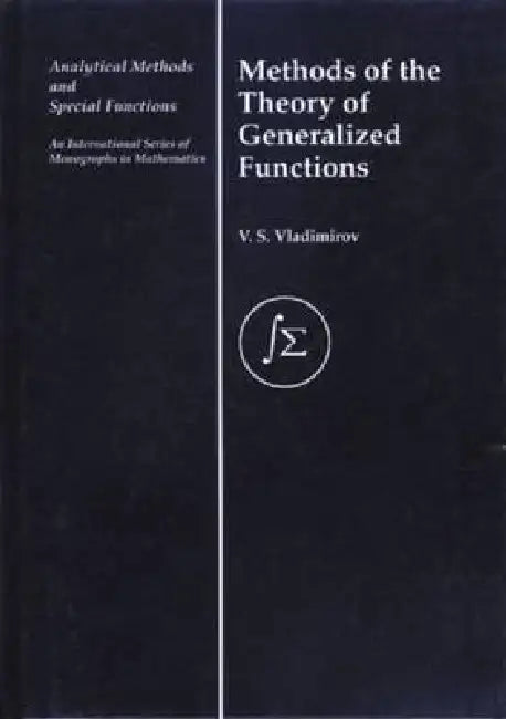 Buy Methods of the Theory of Generalized Functions (English, V. S. Vladimirov) — BookShops.in