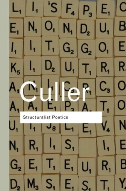 Buy Structuralist Poetics (English, Jonathan Culler) — BookShops.in