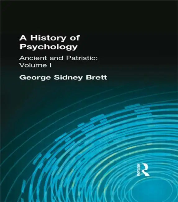 Buy A History of Psychology (English, George Sidney Brett) β BookShops.in