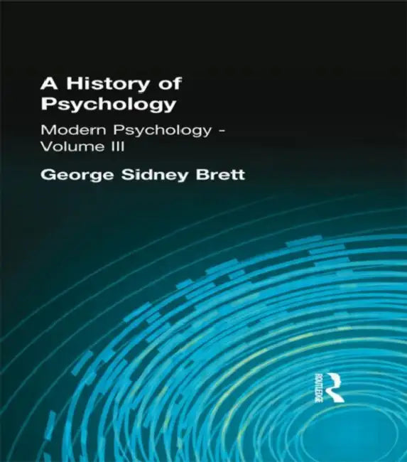 Buy A History of Psychology (English, George Sidney Brett) β BookShops.in