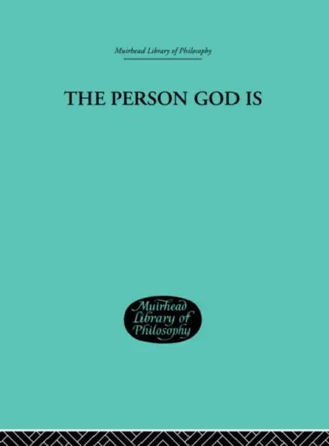 Buy The Person God Is (English, Peter A. Bertocci) β BookShops.in